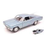 [FR] Welly CHEVROLET IMPALA SS396 COUPE  1965 BLUE 1:24 - WE2417