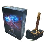 God of War Thor's Hammer Ragnarok Kratos Thorhammer Mjolnir 35cm Figure Toy Gift