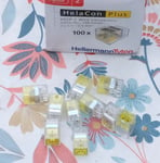 100x HelaCon Plus 148-90000 connecteur HECP-2. 2 x 0.5-2.5 mm². 1 boite de 100.