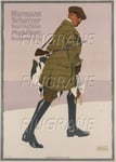 HERMANN SCHERRER CHASSEUR Rvwm - POSTER HQ 60x80cm d'une AFFICHE VINTAGE