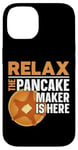 iPhone 14 Pancake Lover Kids Watercolor Relax The Pancake Maker Is Case