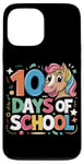 Coque pour iPhone 13 Pro Max Célébration de la licorne des 10 jours d'école