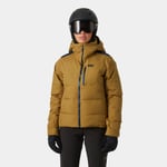 Helly Hansen Women's Kvitfjell Race Puffy Ski Jacket Brun M