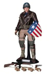 Figurine Hot Toys Mms180 - Marvel Comics - Captain America : The First Avenger - Captain America Rescue Uniform Version