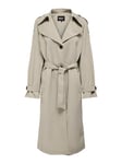 ONLY Trench Coat ONLDICTE Trench Coat Simply Taupe XL Simply Taupe XL