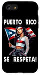 iPhone SE (2020) / 7 / 8 Puerto Rico Se Respeta Boricua Flag Teen Protest Girl Case