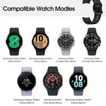 Samsung Galaxy Watch -ranneke, silikoniurheiluranneke Watch 5/4/Pro, Classic 46mm/42mm - Musta galaxy watch 4 40mm virallinen Viininpunainen