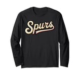 Spurs Name Vintage Retro Gift Men Women Boy Girl Long Sleeve T-Shirt