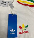 Adidas Originals Chile 20 T-Shirt Mens Rasta 62 Jamaica Marley RARE Size SMALL S