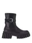 KG Kurt Geiger Tegan Sock Buckle Boots, Black