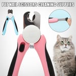 Pet Dog Cat Paw Nail Clippers Trimmers File Set Nail Scissors Cleaning Supplies