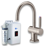 InSinkErator HC3300BS - Brushed Steel Hot and Cold Tap, Boiler and F701R Filter