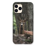 Coque pour Iphone 12 Mini Chasse Chevreuil Bois