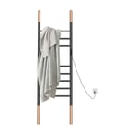 Sèche Serviettes Électrique Porte-Serviettes sur Pied, 150 45CM, 110W Porte ​Chauffe Serviettes Intelligent avec Minuterie Température Réglable,