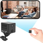 Cb71 Mini Caméra De Surveillance Intérieure Full Hd 1080P Micro Camera De Surveillance Intérieure Vision Nocturne Wifi Caméra De Surveillance Intérieure Sans Fil Avec Détection De Mouvement