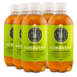 Kultures Kombucha, Grönt Te, 6-pack