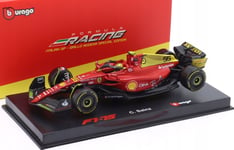 Bburago Ferrari Racing F1-75 Italian Gp 2022 #55 Bburago