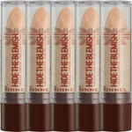 RIMMEL LONDON Hide the Blemish Concealer Stick 4.5g - 001 Ivory *PACK OF 5*