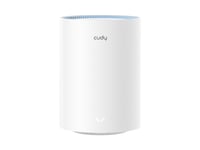 Cudy M1200 1-Pack, Vit, Intern, Mesh-System, Rundstrålande, Dual-Band (2,4 Ghz / 5 Ghz), Wi-Fi 5 (802.11Ac)