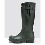 Hunter Original Side Adjustable Mens Wellington Boots - Olive - Size UK 12