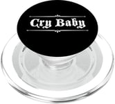 Design gothique original CRY BABY PopSockets PopGrip pour MagSafe