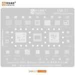 Pochoir De Reballage Sam 1-17 Bga Sam13 Sam14 Pour Samsung A70 A80 A90 Note Exynos7870 9611,Puissance Ic Audio Cpu Maille En Acier En Étain - Type Sam17