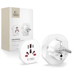 Tech-Protect Universal Reseadapter EU - Vit