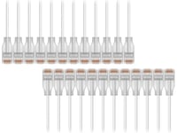 Ubiquiti Unifi Etherlighting Patch Cable 24-pack Rj-45 Rj-45 Cat 6 0.1m Hvid