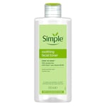 Simple Kind to Skin Soothing Facial Toner 100% Alcohol-Free from the UK's No. 1 Facial Skin Care Brand* 200 ml