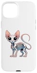 iPhone 15 Plus X-ray Sphynx Body Anatomy Radiography Skeleton Case