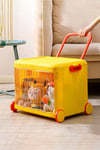 Collapsible Toy Box Trolley Storage Bin