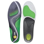 Sidas 3FEET Activ' Mid Insoles - Green/Black, XL: 10-11