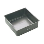 MasterClass Non-Stick Loose Base Square Deep Cake Pan - 25cm