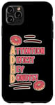 Coque pour iPhone 11 Pro Max Attention Deficit Hey Donuts Jeux de mots sur le TDAH