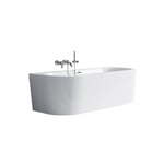 Baignoire îlot murale, à poser mirage 180x80 cm Jacuzzi