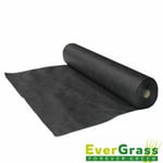 14m X 1m Weed Control Fabric Membrane Ground Sheet Garden Heavy Duty Evergrass