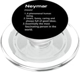 Neymar Définition du nom Dictionnaire amusant PopSockets PopGrip pour MagSafe