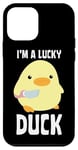 iPhone 12 mini I'm A Lucky Duck - Duck With Knife - Duck With Knife Meme Case