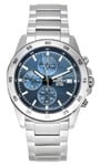 Casio EDIFICE Chronograph Stopwatch Blue Dial Quartz EFR-526D-2A 100M Mens Watch