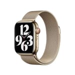 Apple Milanese Loop Watch Strap - 40mm 44mm - Gold (Official)