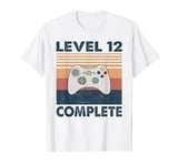 Level 12 Complete - 12th Wedding Anniversary for Him & Her T-Shirt