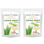 Lotustoday Lemongrass tea Herbal tea 42 Tea bags pack Detox Tea, Weight loss tea