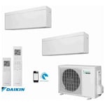 Daikin - Dualsplit stylish colore bianco 2MXM50N + FTXA25AW + FTXA25AW wifi inclus