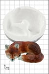 Silicone mould Fox Sleeping | Food Use FPC Sugarcraft FREE UK shipping!