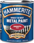 Hammerite Hammerite polish - Glatt Rød 750 ml - Anti-rust maling/Metal