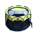 Tente Octogonale Pliable Portable Pour Animaux Domestiques, Cage Pour Chien Et Chat, Parc À Chiot, Niche Facile À Utiliser, Clôture, Fournitures D'extérieur Pour Animaux De Compagnie