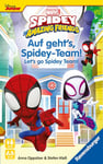 Ravensburger- Marvel 22594 Spidey and His Amazing Friends Jeu à emporter pour 2 à 4 Joueurs à partir de 4 Ans, Blanc