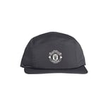 adidas MUFC 5 Panel Cap Casquette Mixte Adulte, Carbon/Talc, FR : Taille Unique (Taille Fabricant : OSFY)