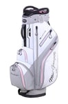 MACGREGOR Golf MACTEC 15 Series Sac de Golf résistant à l'eau pour Femme Blanc/orchidée 25,4 cm