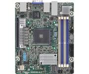 Asrock B550D4ID-2L2T moderkort AMD B550 Uttag AM4 Mini-ITX